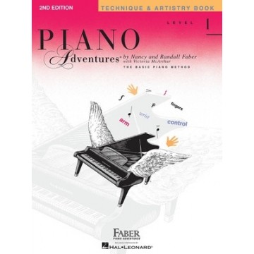 Piano Adventures Level 1 - Technique & Artistry Book (2nd Edition )