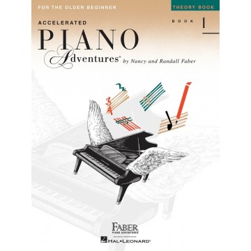 Accelerated Piano Adventures for the Older Beginner (Theory Book 1, International Edition)