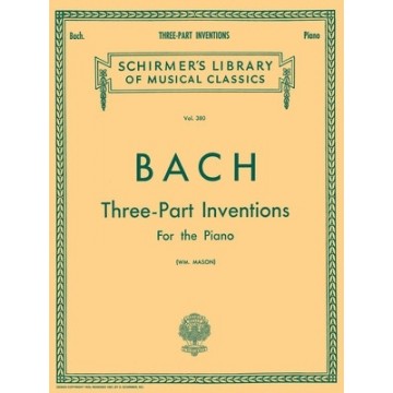  Bach 3 Part Inventions For Piano