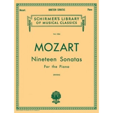 Mozart 19 Sonatas Complete For Piano