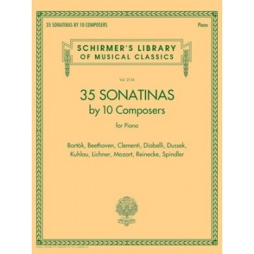 35 Sonatinas By 10 Composers for Piano