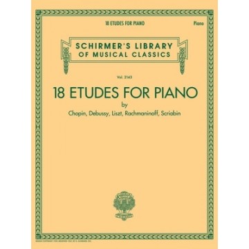 18 Etudes for Piano