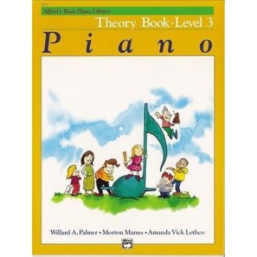 Alfred's Basic Piano Library Theory Book Level 3