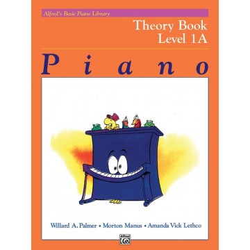 Alfred's Basic Piano Library Theory Book Level 1A