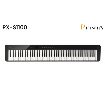 Casio PXS1100BK Portable Piano (Top)