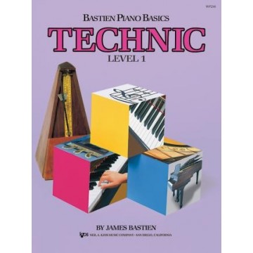 Bastien Piano Basics, Technic, Level 1